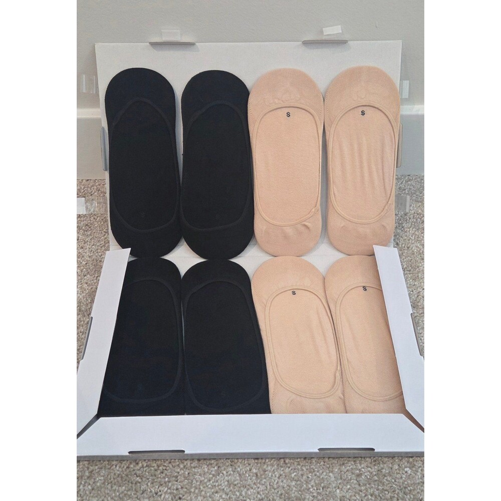 8 pairs Ultra Low Cut Liner Non Slip Footies Socks